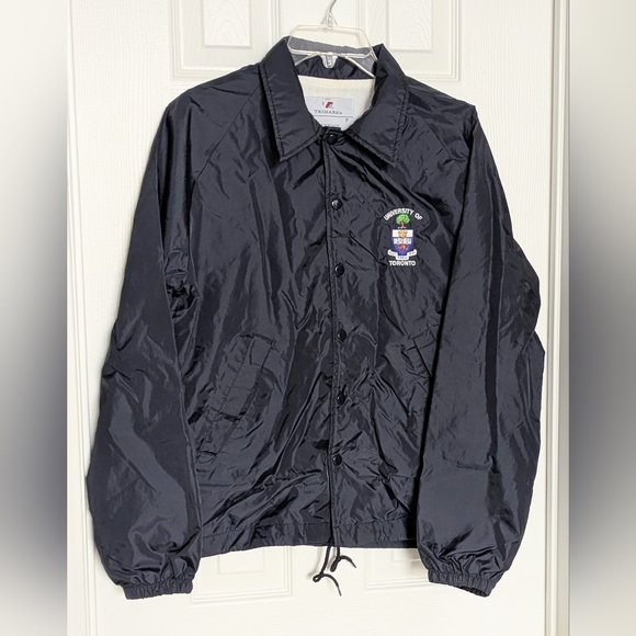 Trimark University of Toronto Other - University of Toronto Unisex Adult (Size Small) Dark Blue Jacket/Windbreaker